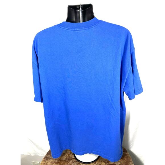 Elvis Circle G Ranch Graphic Tee Blue AAA 2XL - Picture 2 of 6
